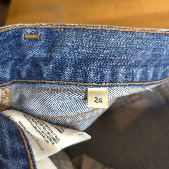 Citizens of Humanity Premium Vintage Danielle Mid-Rise Denim Short 24 - Picture 5 of 13